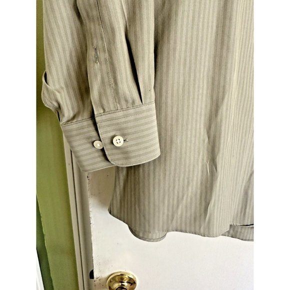 Joseph and Feiss 18 1/2 Long‎ Sleeve Mens Dress Shirt - Picture 4 of 7